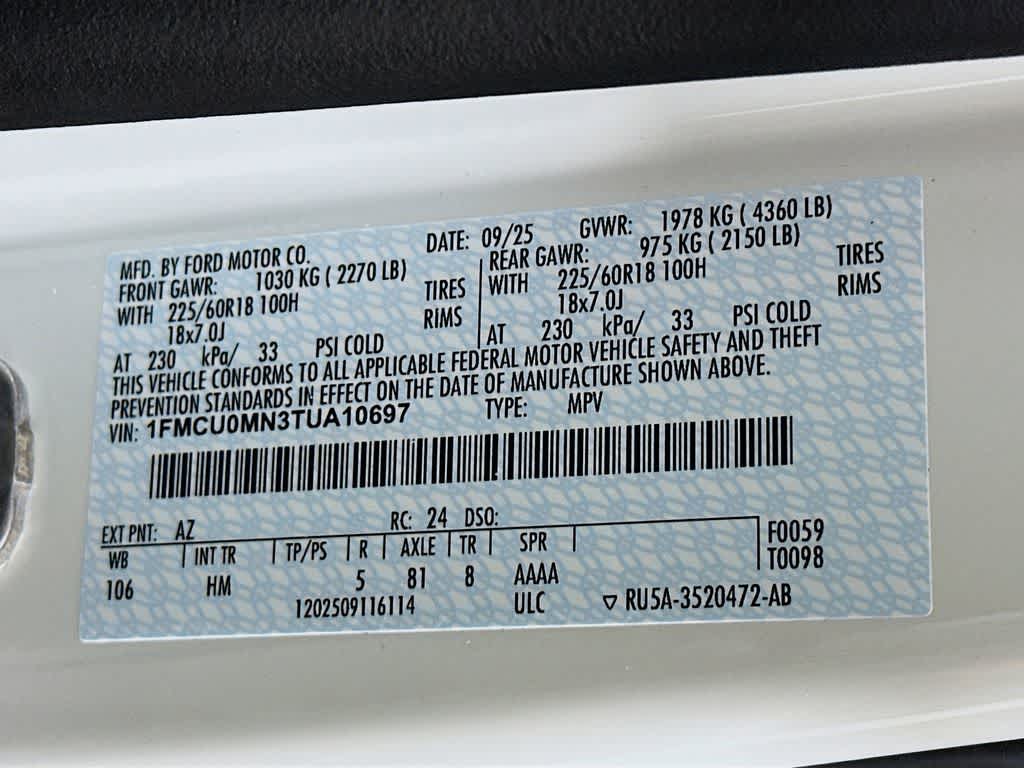 Thumbnail: 2026 Ford Escape - 22