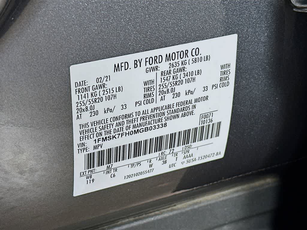 Thumbnail: 2021 Ford Explorer - 22