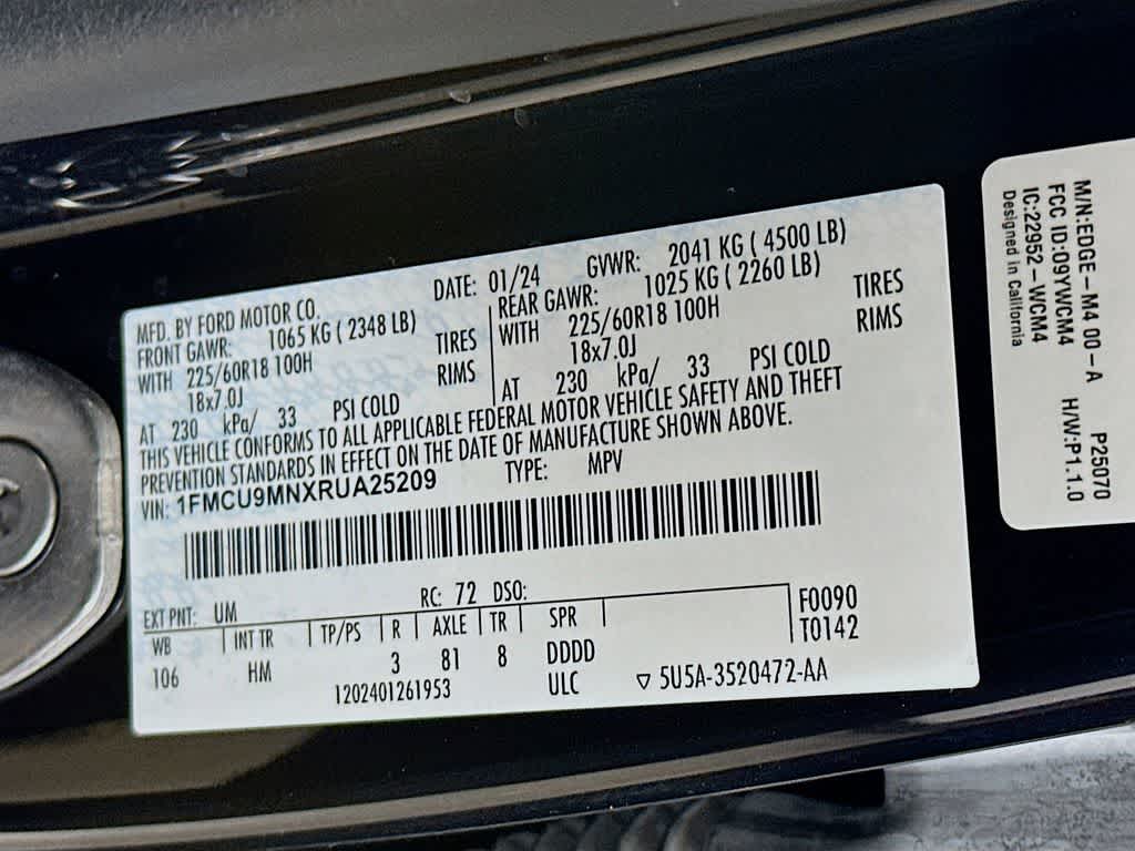 Thumbnail: 2024 Ford Escape - 22