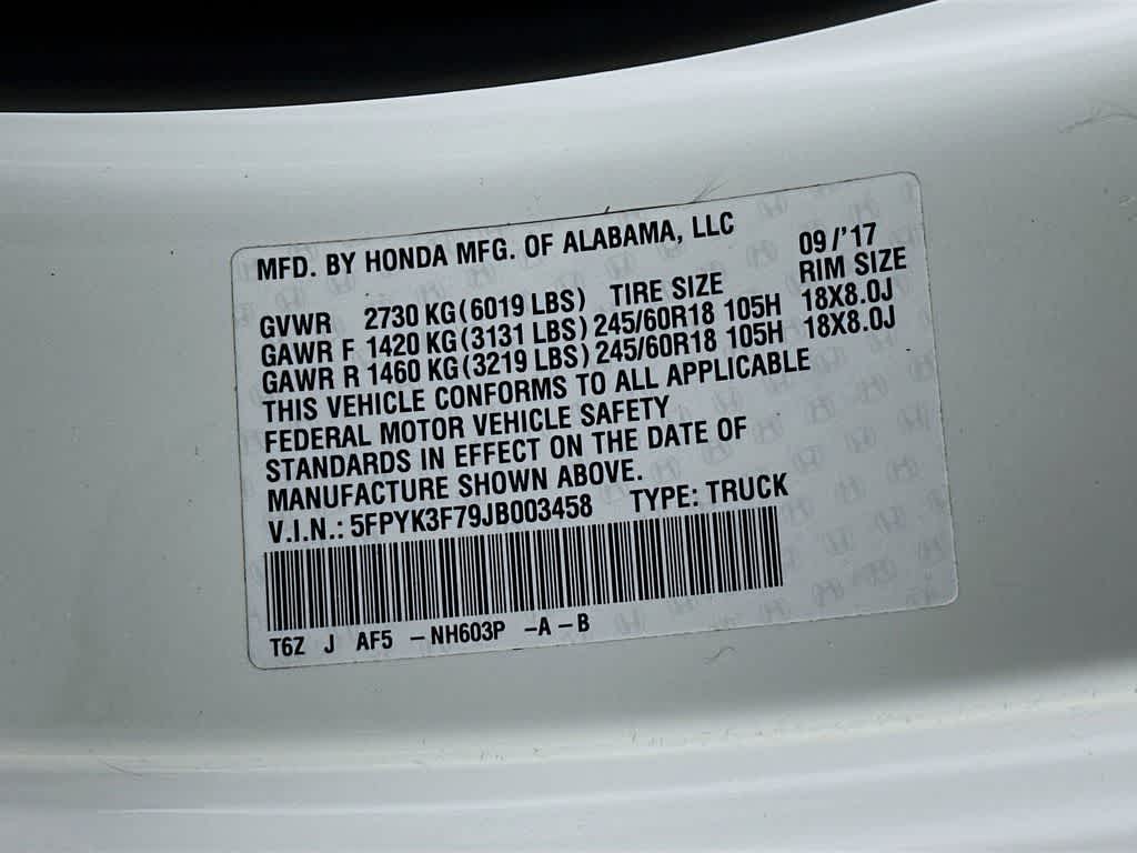 Thumbnail: 2018 Honda Ridgeline - 23