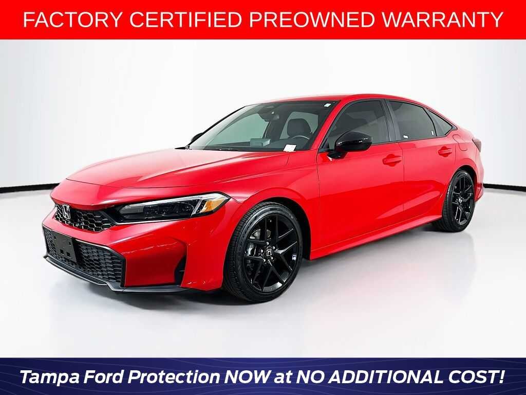 Certified 2025 Honda Civic Sport Sedan