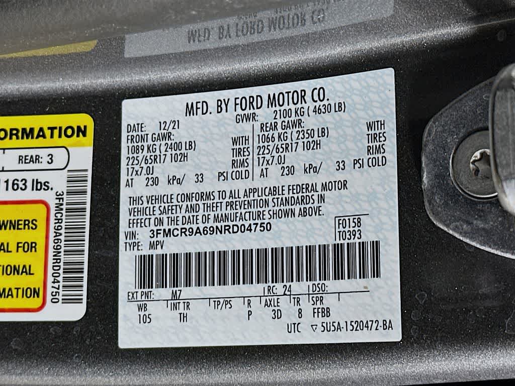 Thumbnail: 2022 Ford Bronco Sport - 22