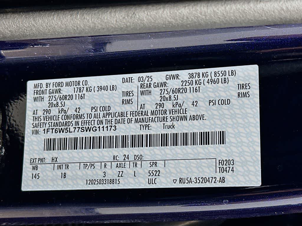 2025 Ford F-150 Lightning Lariat 21