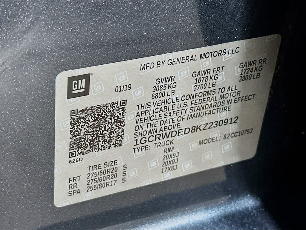 Thumbnail: 2019 Chevrolet Silverado 1500 - 22