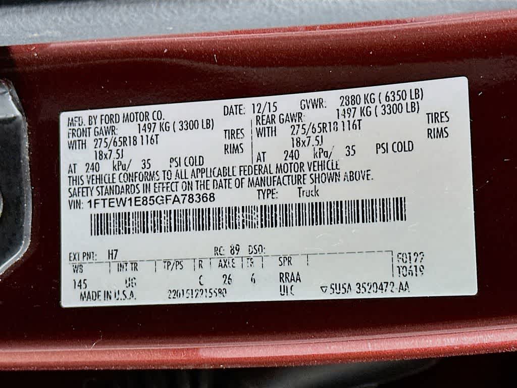 Thumbnail: 2016 Ford F-150 - 23