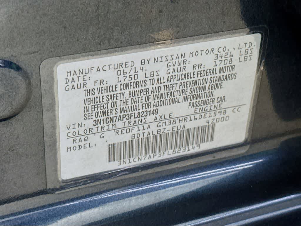 Thumbnail: 2015 Nissan Versa - 22