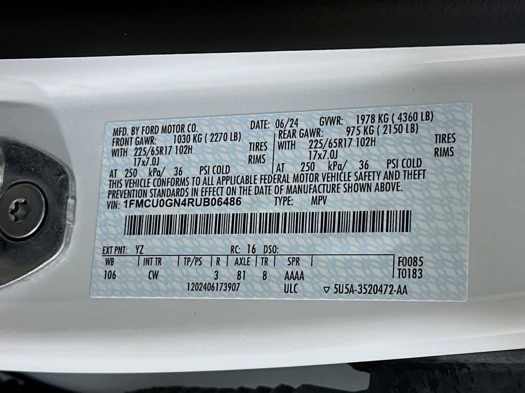 Thumbnail: 2024 Ford Escape - 23