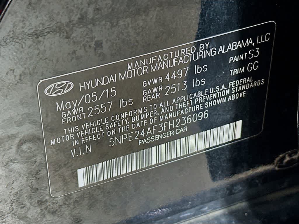 Thumbnail: 2015 Hyundai Sonata - 22