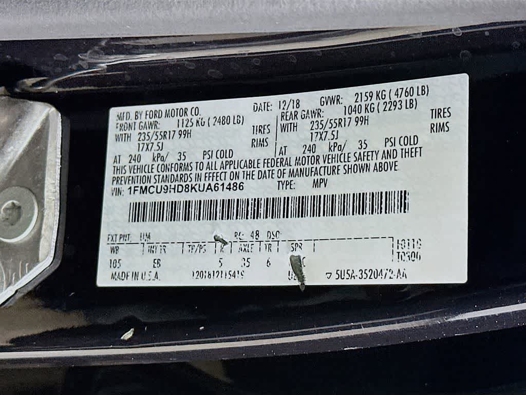 Thumbnail: 2019 Ford Escape - 23