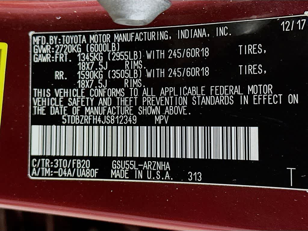 Thumbnail: 2018 Toyota Highlander - 23