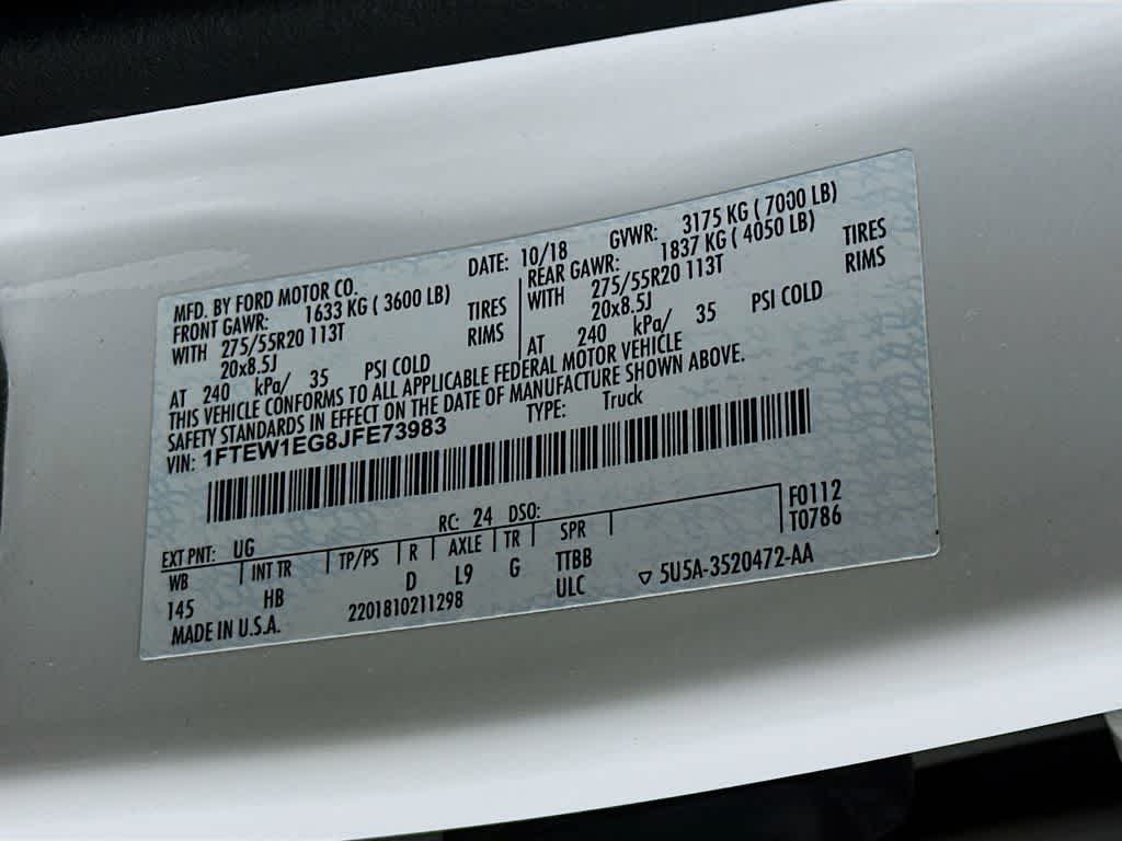 Thumbnail: 2018 Ford F-150 - 23