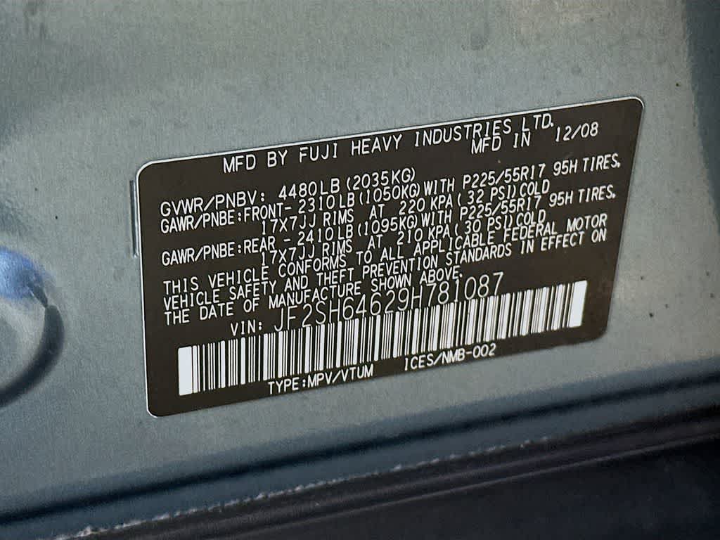 Thumbnail: 2009 Subaru Forester - 22