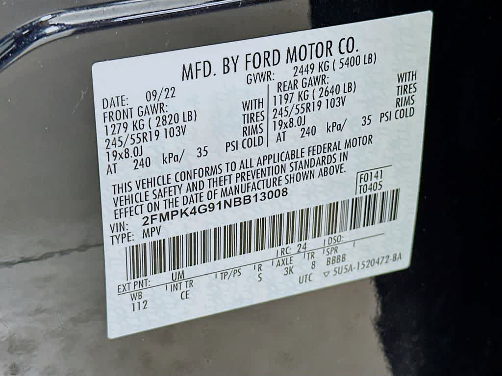 Thumbnail: 2022 Ford Edge - 22