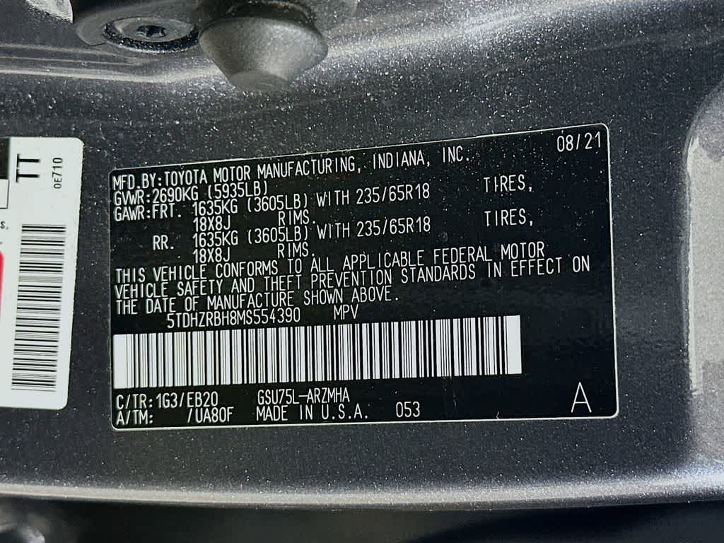 Thumbnail: 2021 Toyota Highlander - 23