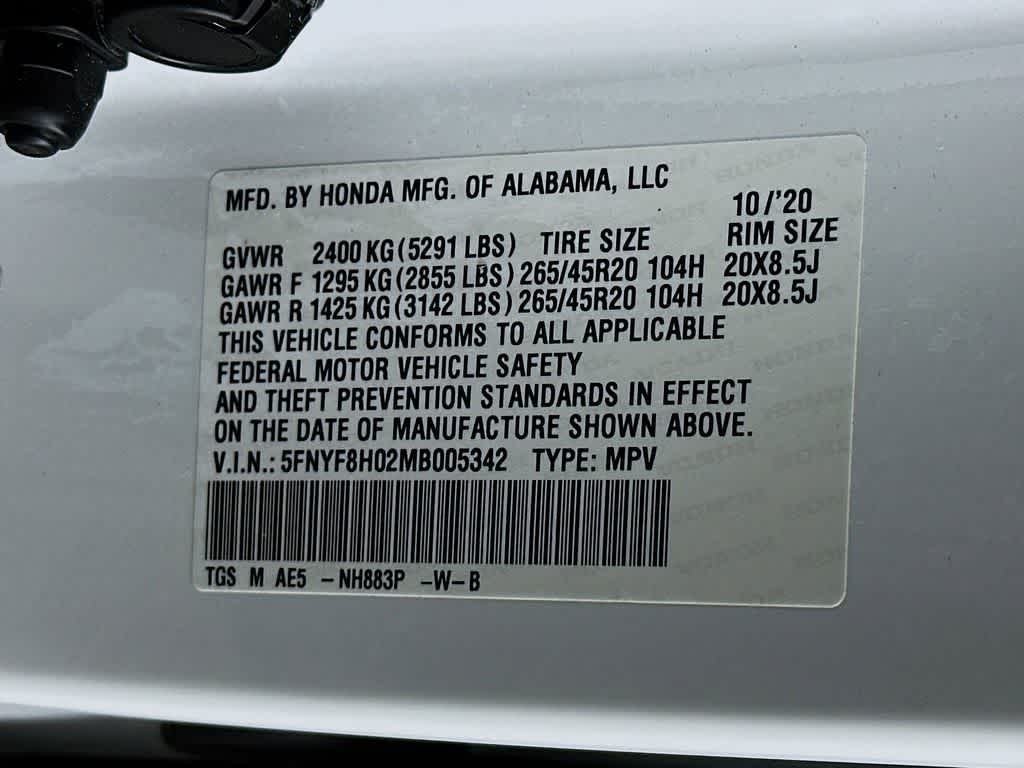 Thumbnail: 2021 Honda Passport - 23