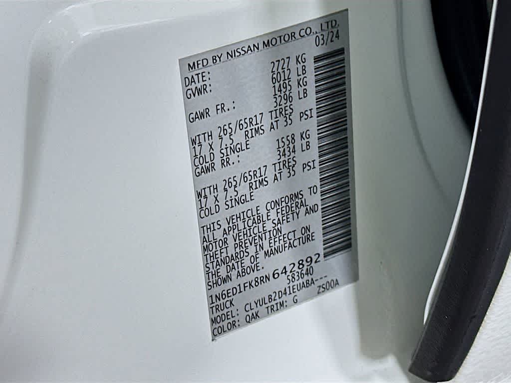 Thumbnail: 2024 Nissan Frontier - 21