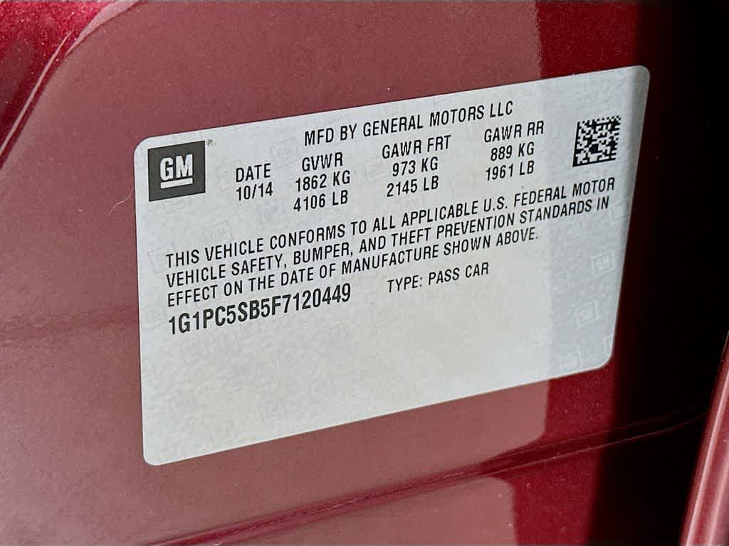 Thumbnail: 2015 Chevrolet Cruze - 22