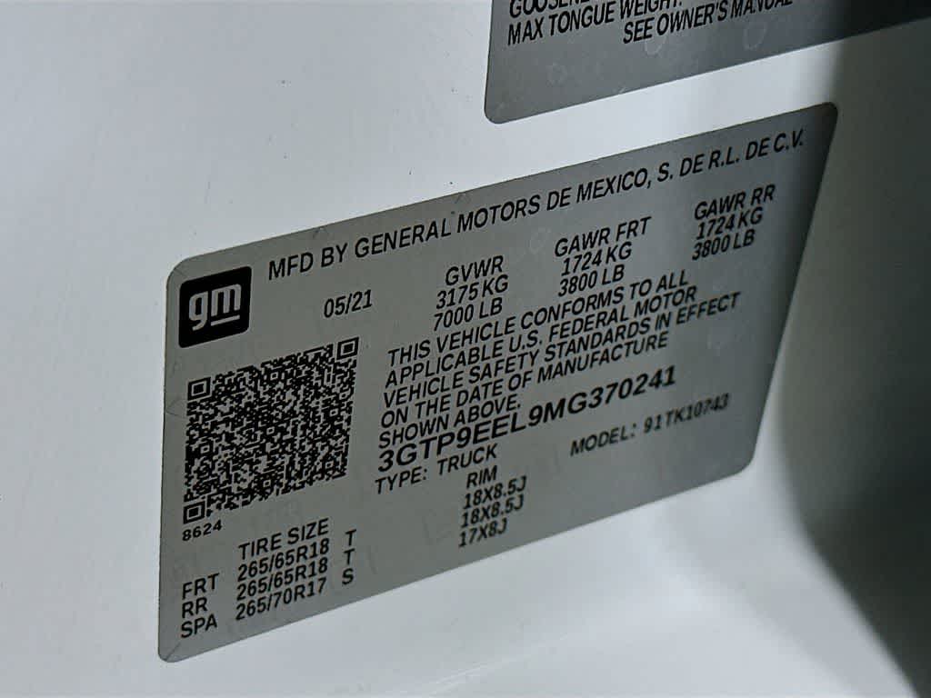 Thumbnail: 2021 GMC Sierra 1500 - 23