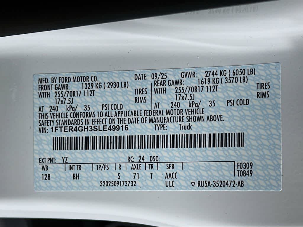 Thumbnail: 2025 Ford Ranger - 22