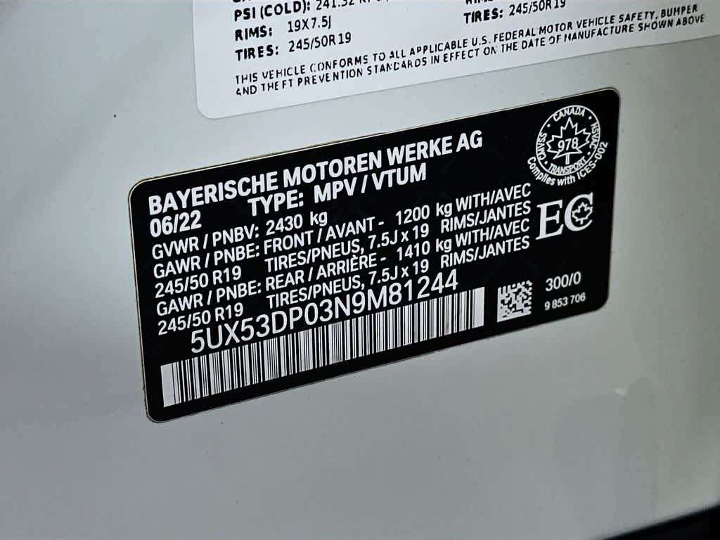 Thumbnail: 2022 BMW X3 - 23