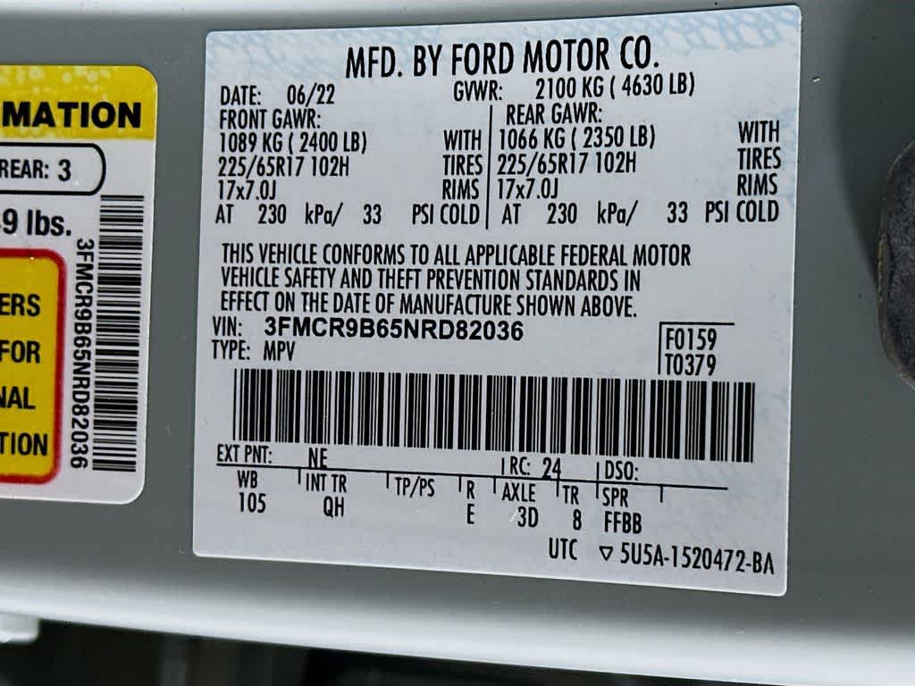 Thumbnail: 2022 Ford Bronco Sport - 23