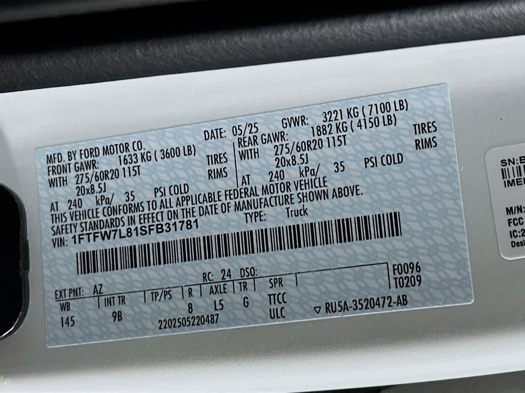 2025 Ford F-150 Platinum 23