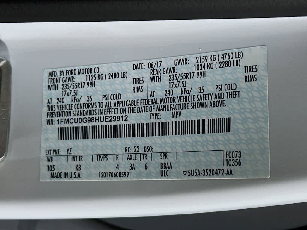 Thumbnail: 2017 Ford Escape - 22