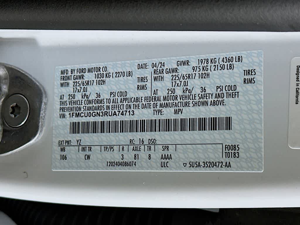 Thumbnail: 2024 Ford Escape - 23