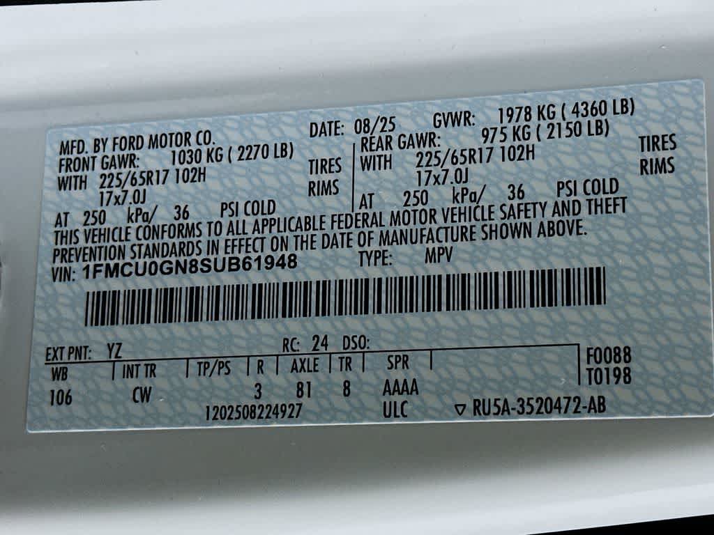 Thumbnail: 2025 Ford Escape - 23