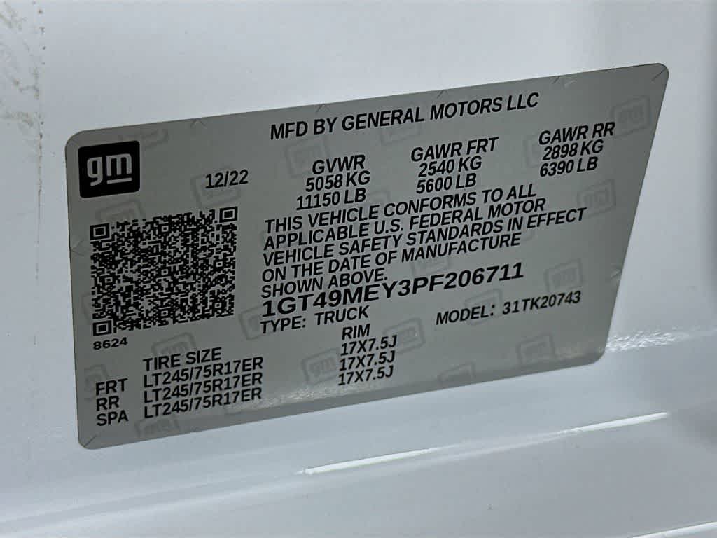Thumbnail: 2023 GMC Sierra 2500 - 23