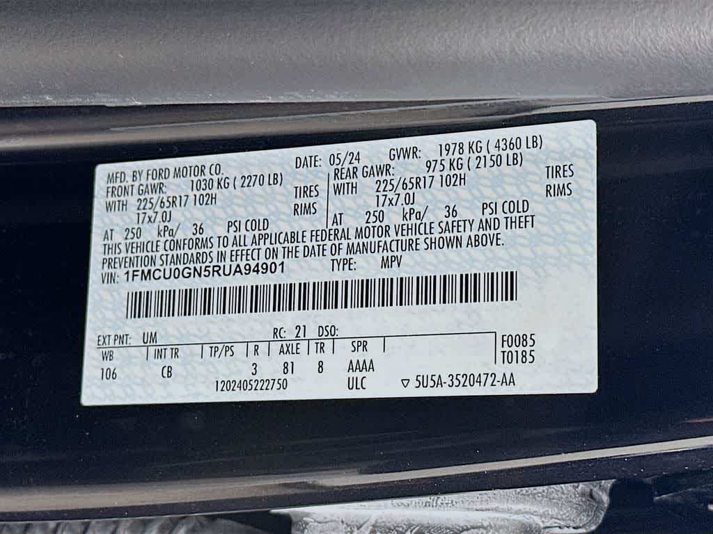 Thumbnail: 2024 Ford Escape - 23