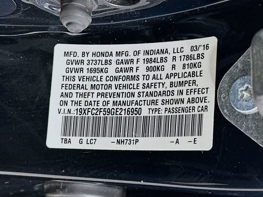 Thumbnail: 2016 Honda Civic - 22