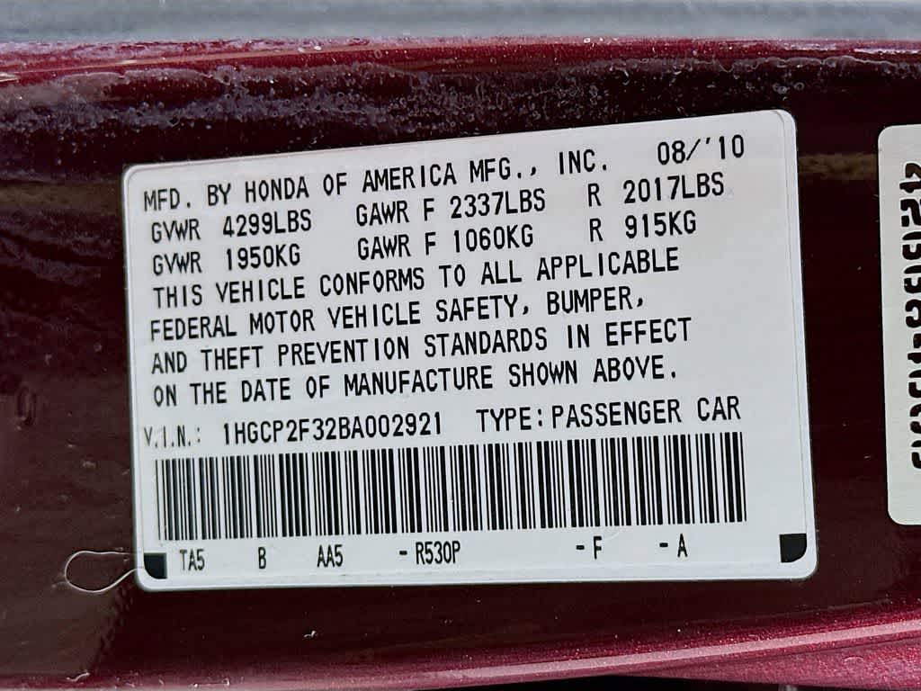 Thumbnail: 2011 Honda Accord - 22