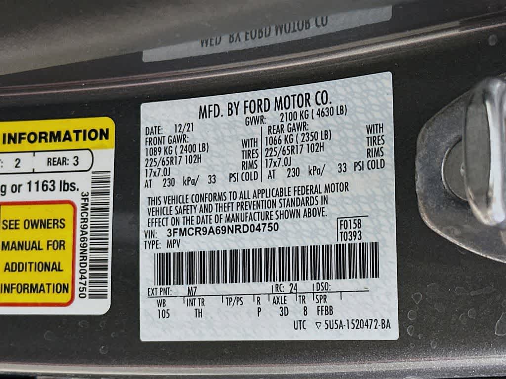 Thumbnail: 2022 Ford Bronco Sport - 22