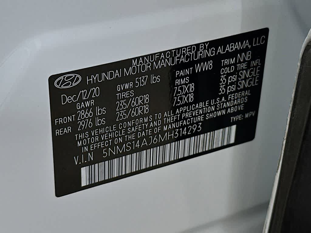 Thumbnail: 2021 Hyundai Santa Fe - 21