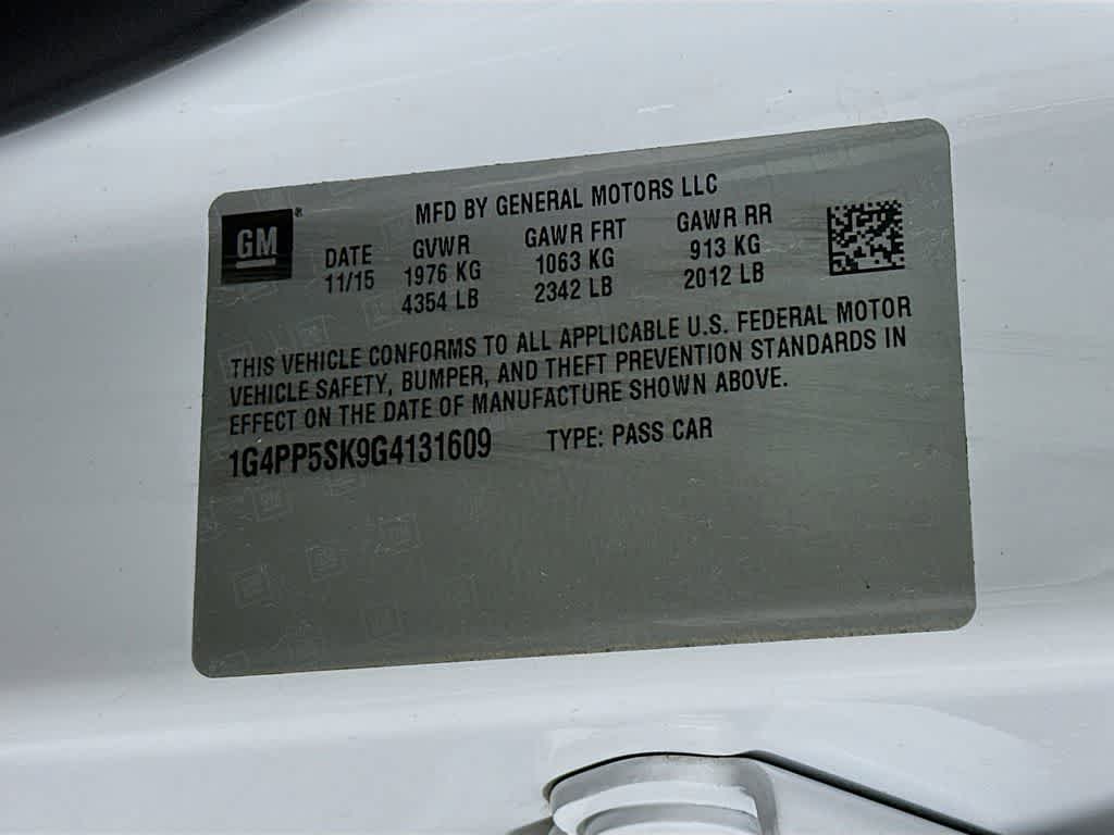 Thumbnail: 2016 Buick Verano - 22