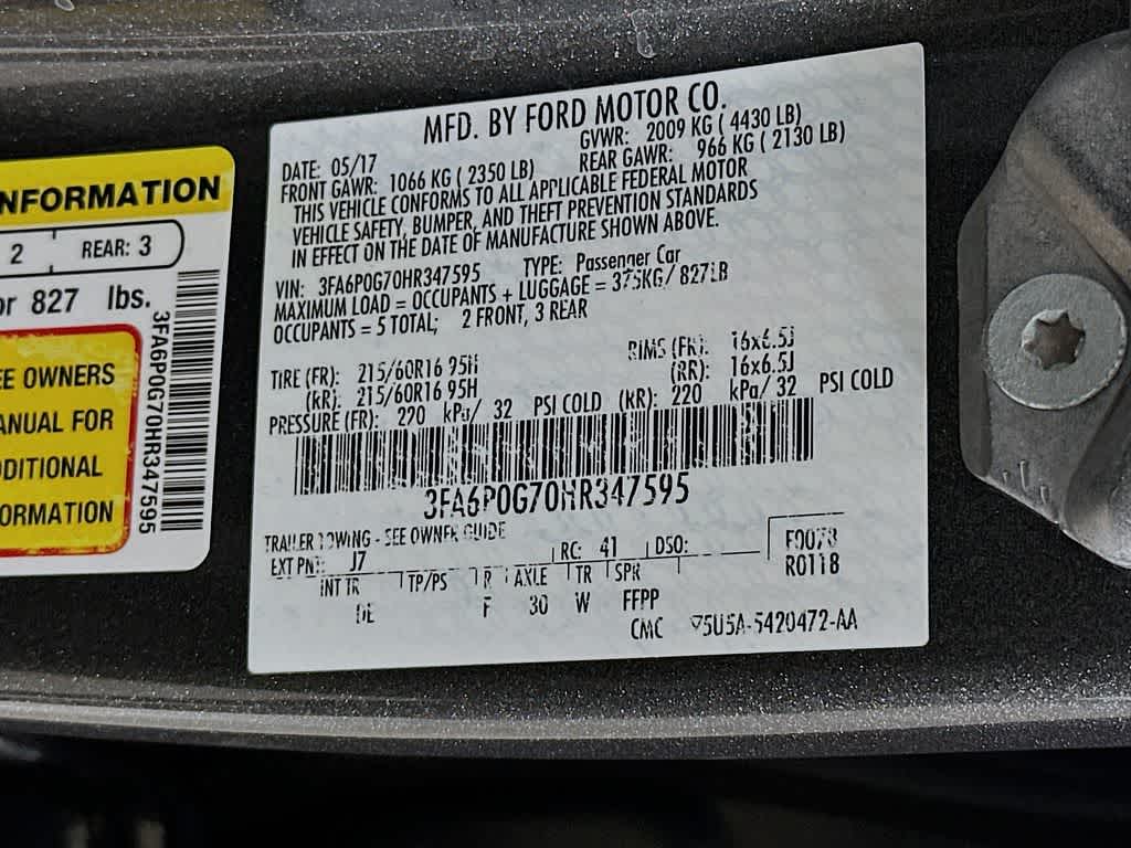 Thumbnail: 2017 Ford Fusion - 22