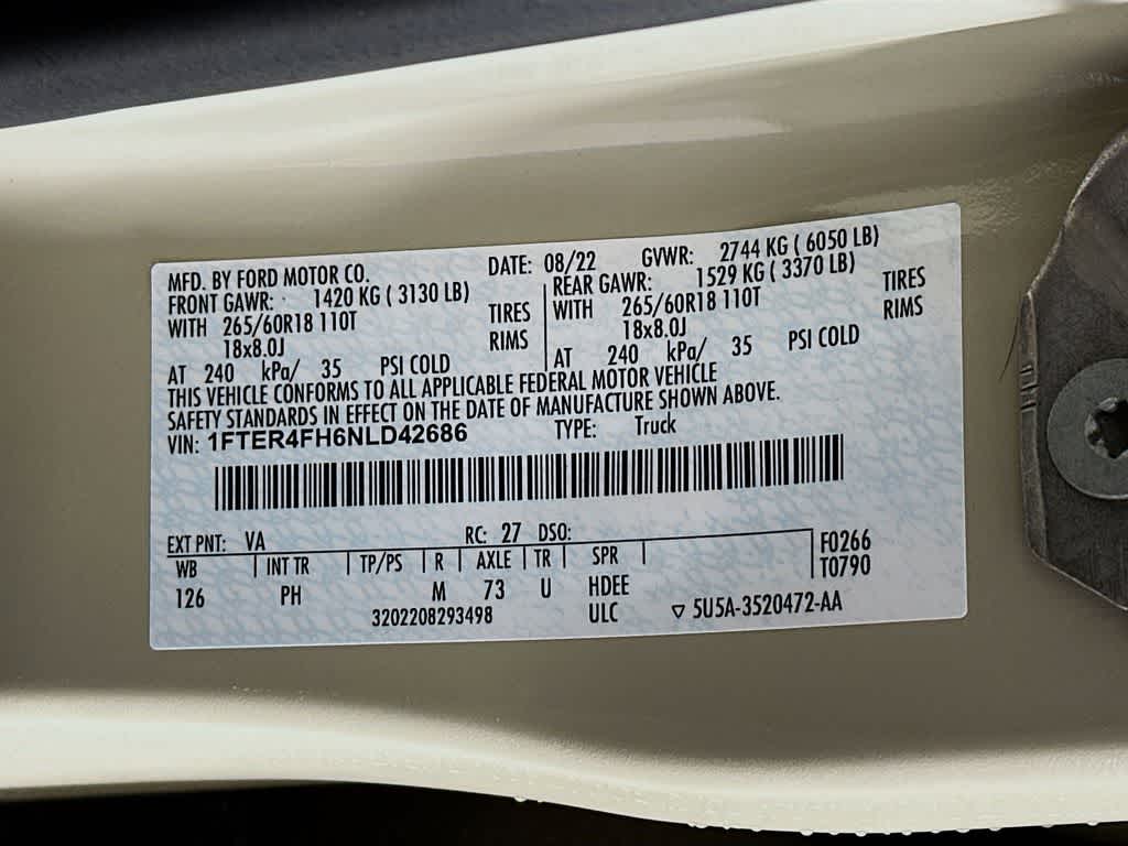 Thumbnail: 2022 Ford Ranger - 21