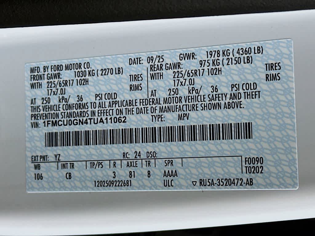 Thumbnail: 2026 Ford Escape - 23