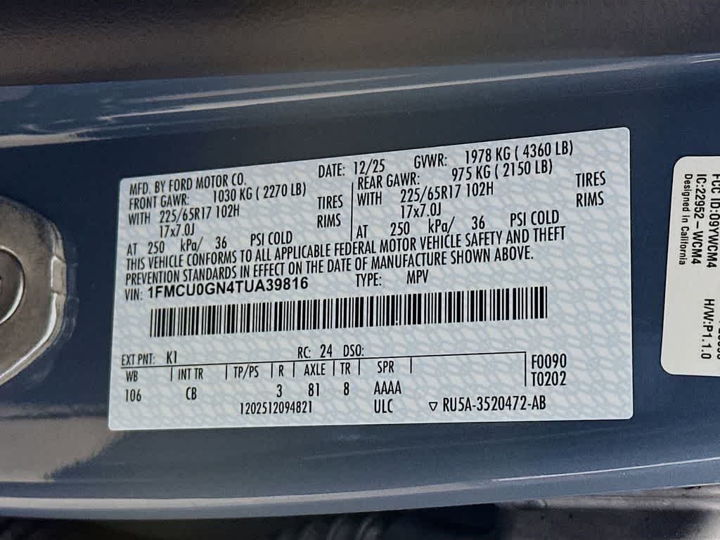 Thumbnail: 2026 Ford Escape - 23