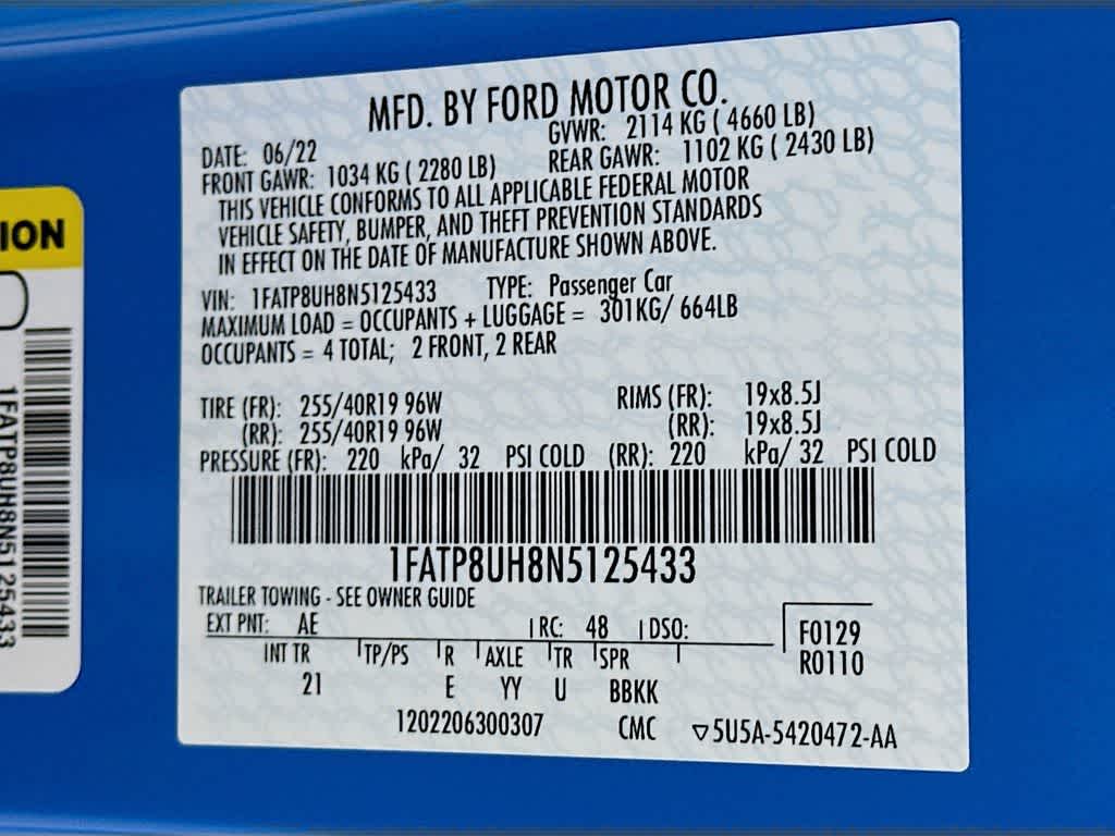 Thumbnail: 2022 Ford Mustang - 22