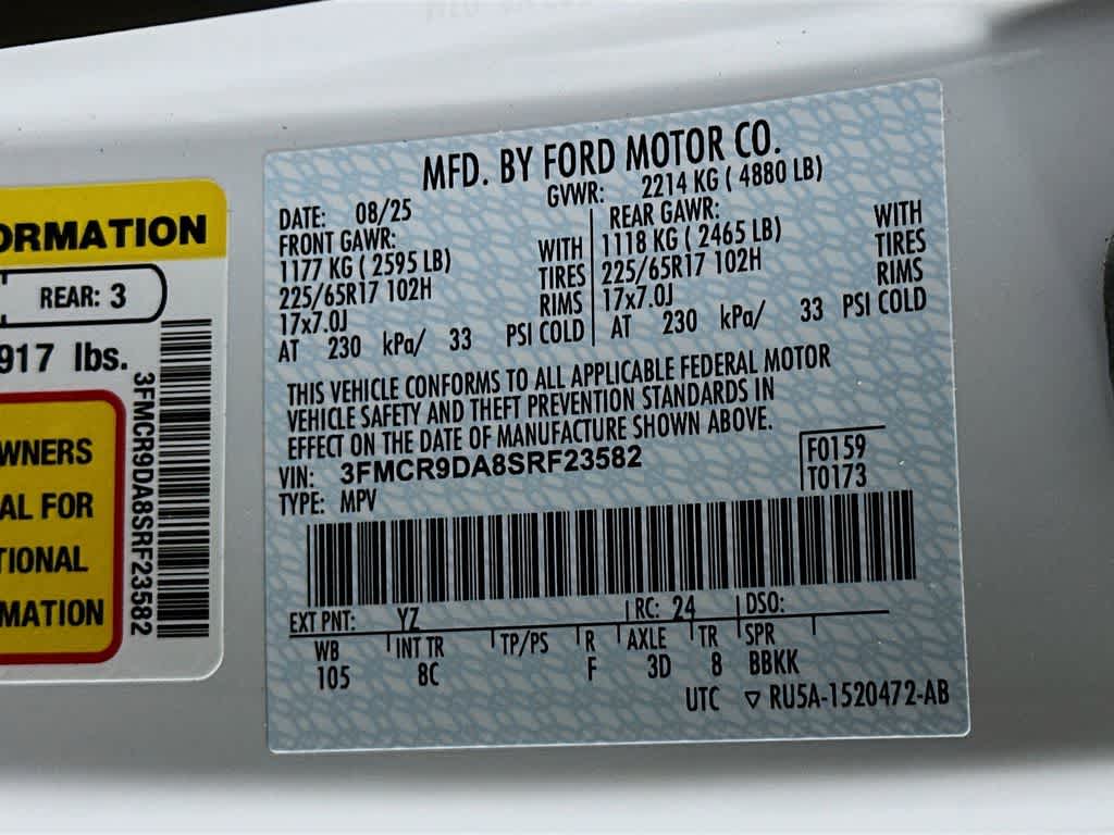 Thumbnail: 2025 Ford Bronco Sport - 22