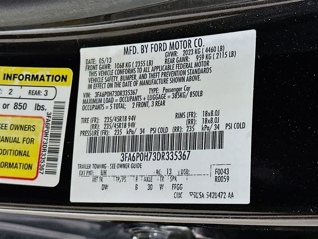 Thumbnail: 2013 Ford Fusion - 22