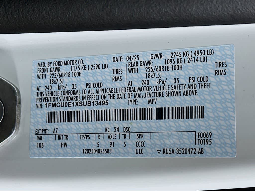 Thumbnail: 2025 Ford Escape - 21