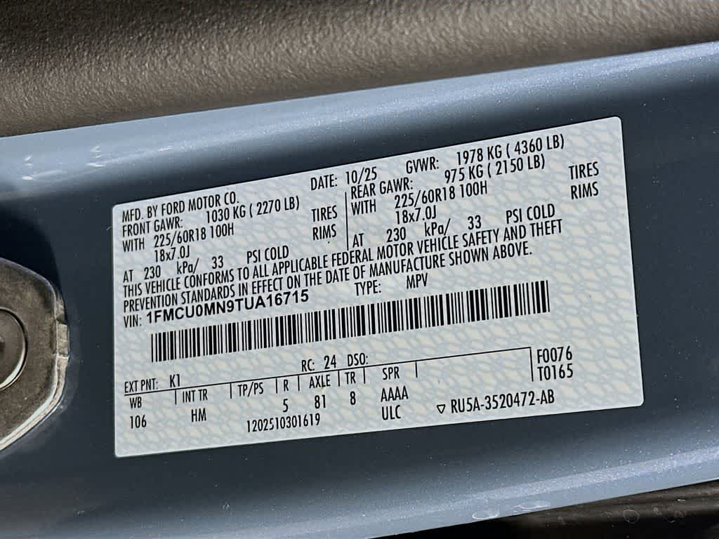 Thumbnail: 2026 Ford Escape - 22