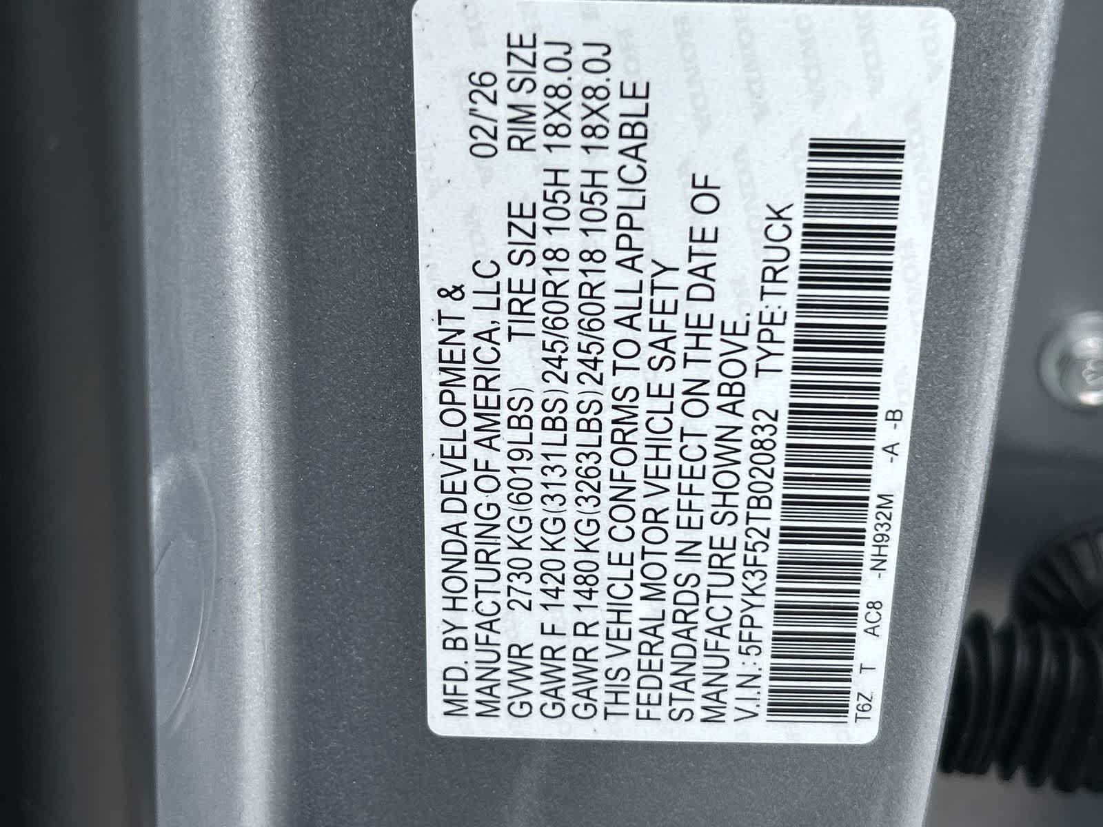 Thumbnail: 2026 Honda Ridgeline - 2