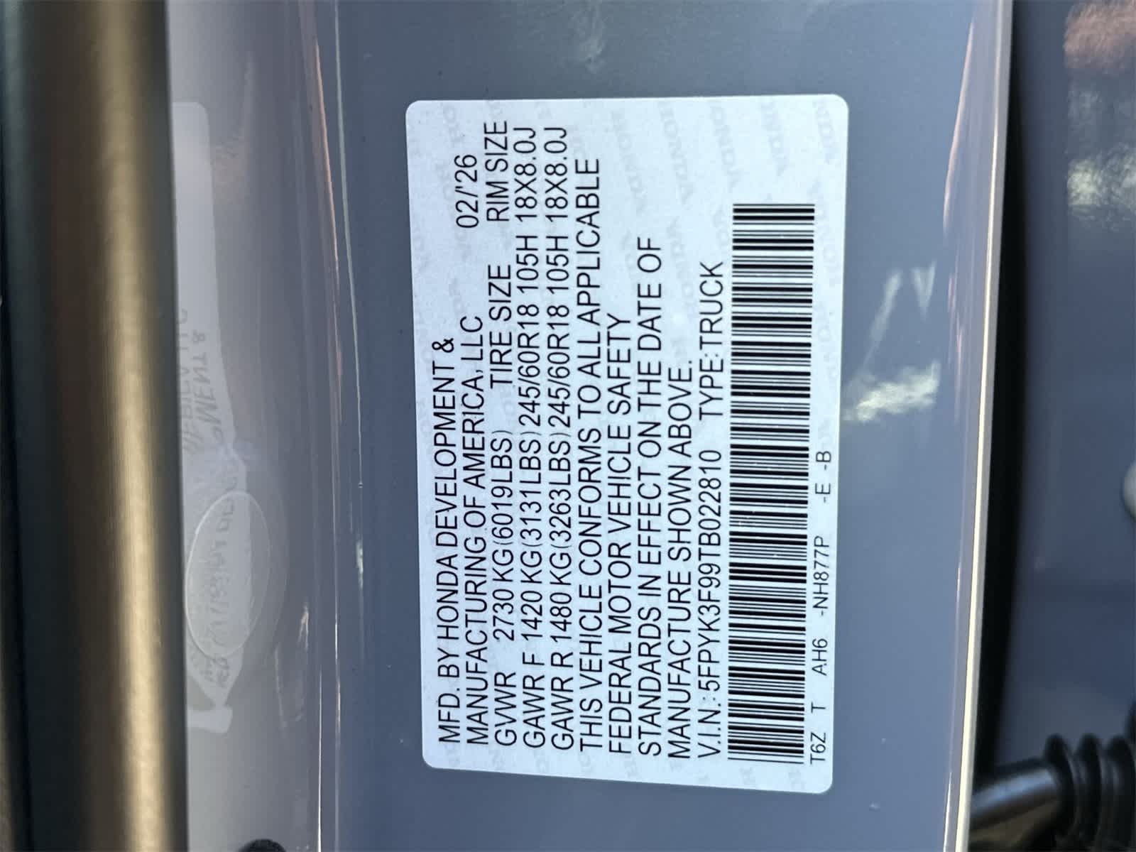 Thumbnail: 2026 Honda Ridgeline - 2