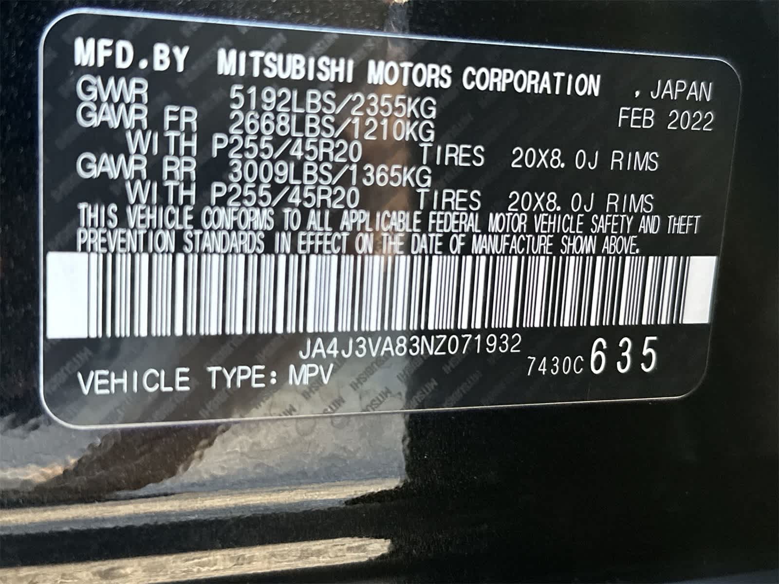 Thumbnail: 2022 Mitsubishi Outlander - 19