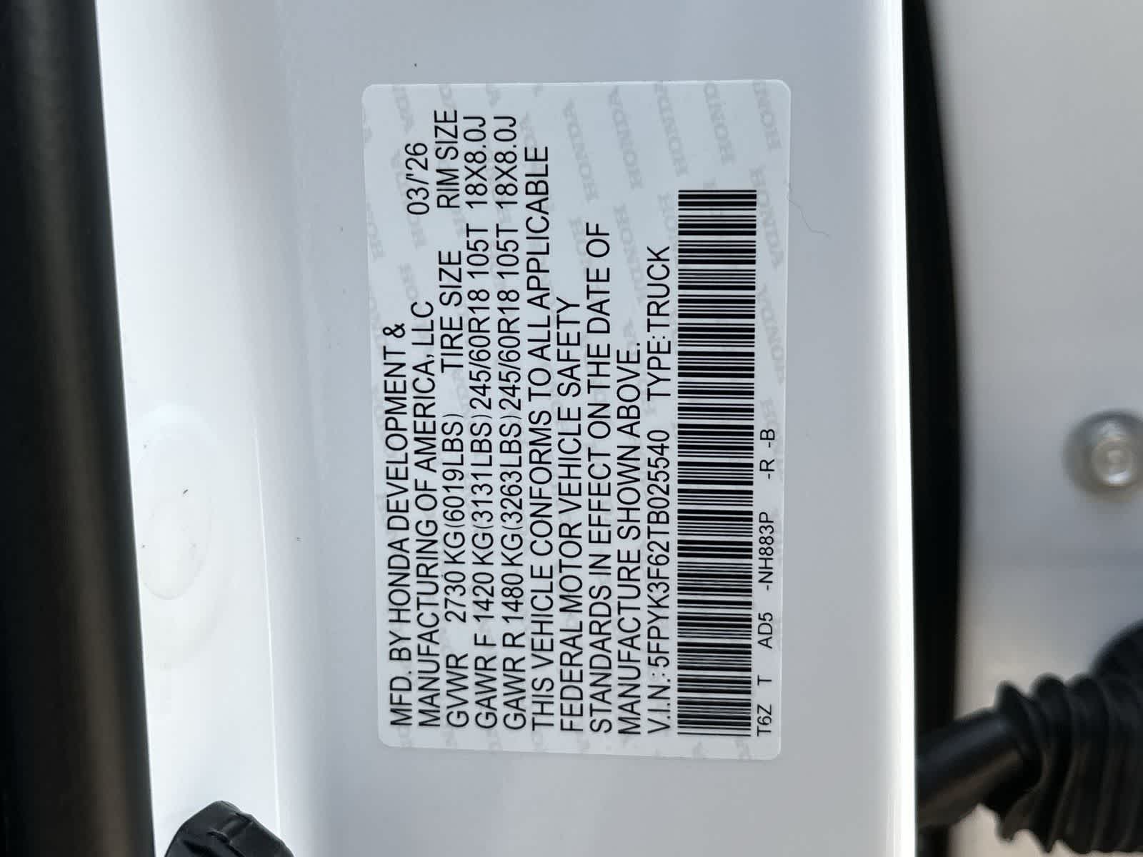 Thumbnail: 2026 Honda Ridgeline - 2