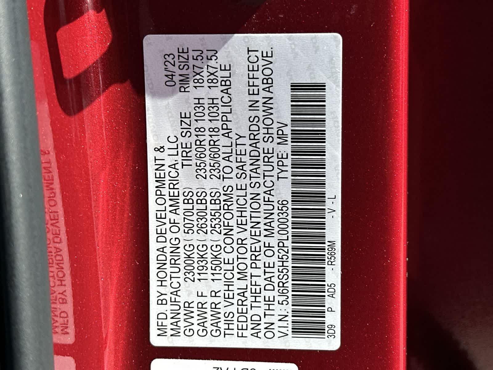 Thumbnail: 2023 Honda CR-V - 2